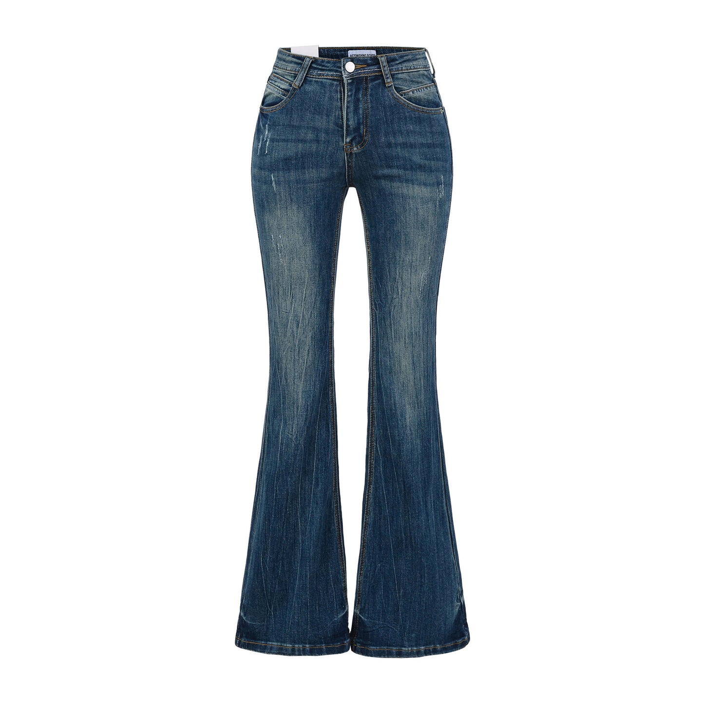 High waisted slim fit leg enhancing pants for children