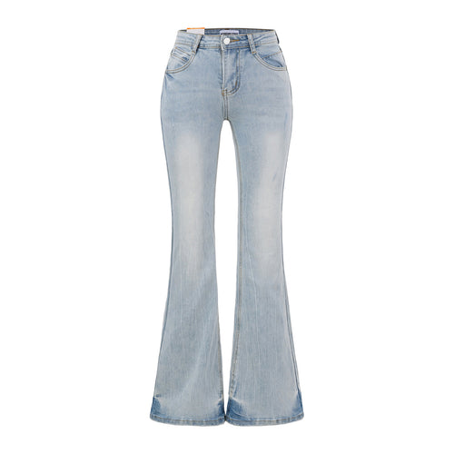 High waisted slim fit leg enhancing pants for children