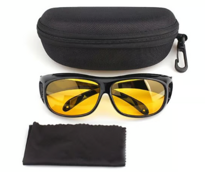 🔥Last Day 49% OFF - 😎Night Vision Driving Glasses Fit Over Glasses for Men Women