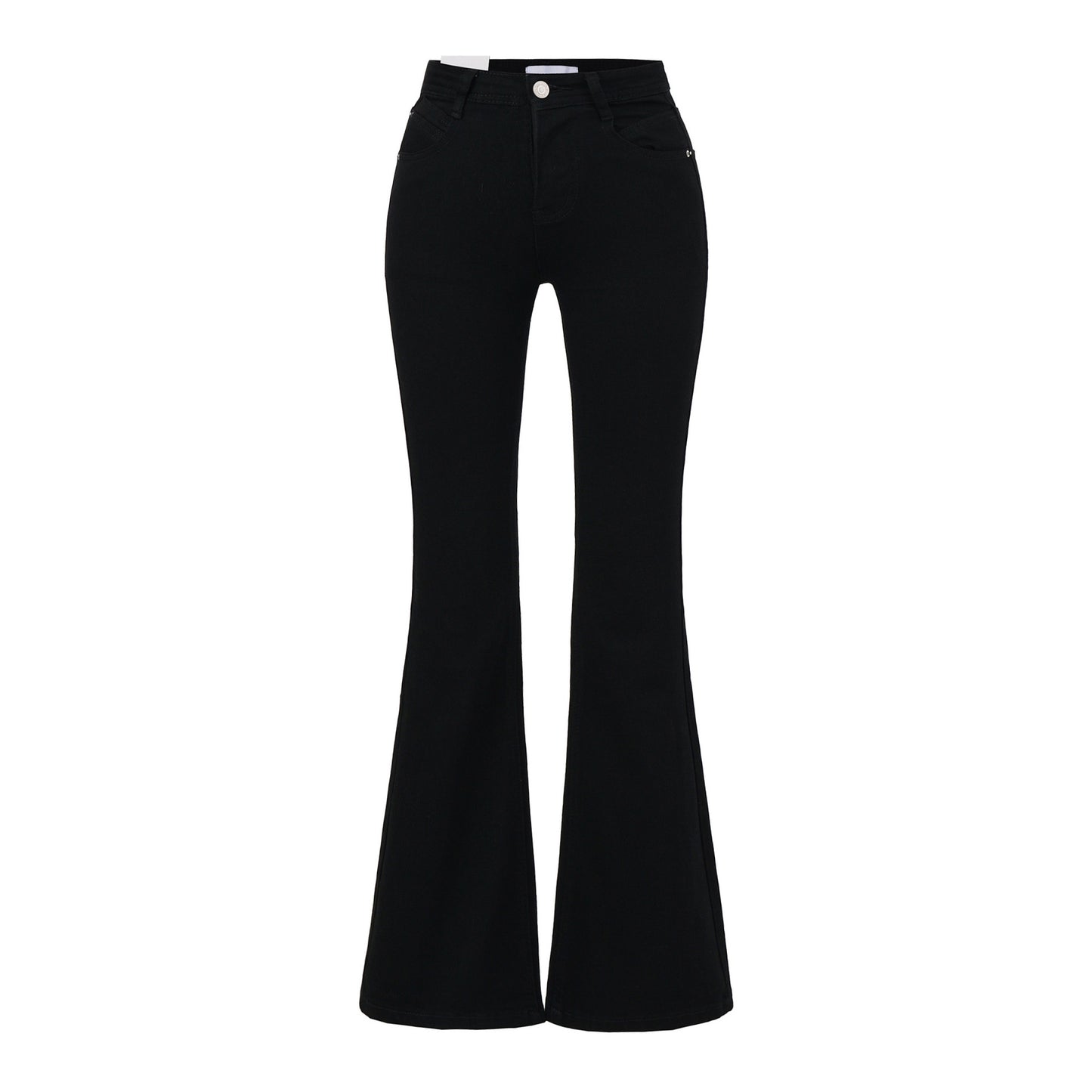High waisted slim fit leg enhancing pants for children